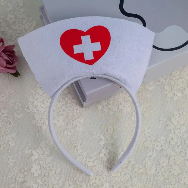 P88A Womens Girls Nurse Hat Headband Accessories Sexy Headband Headwear for Cosplay
P88A Womens Girls Nurse Hat Headband Accessories Sexy Headband Headwear for Cosplay