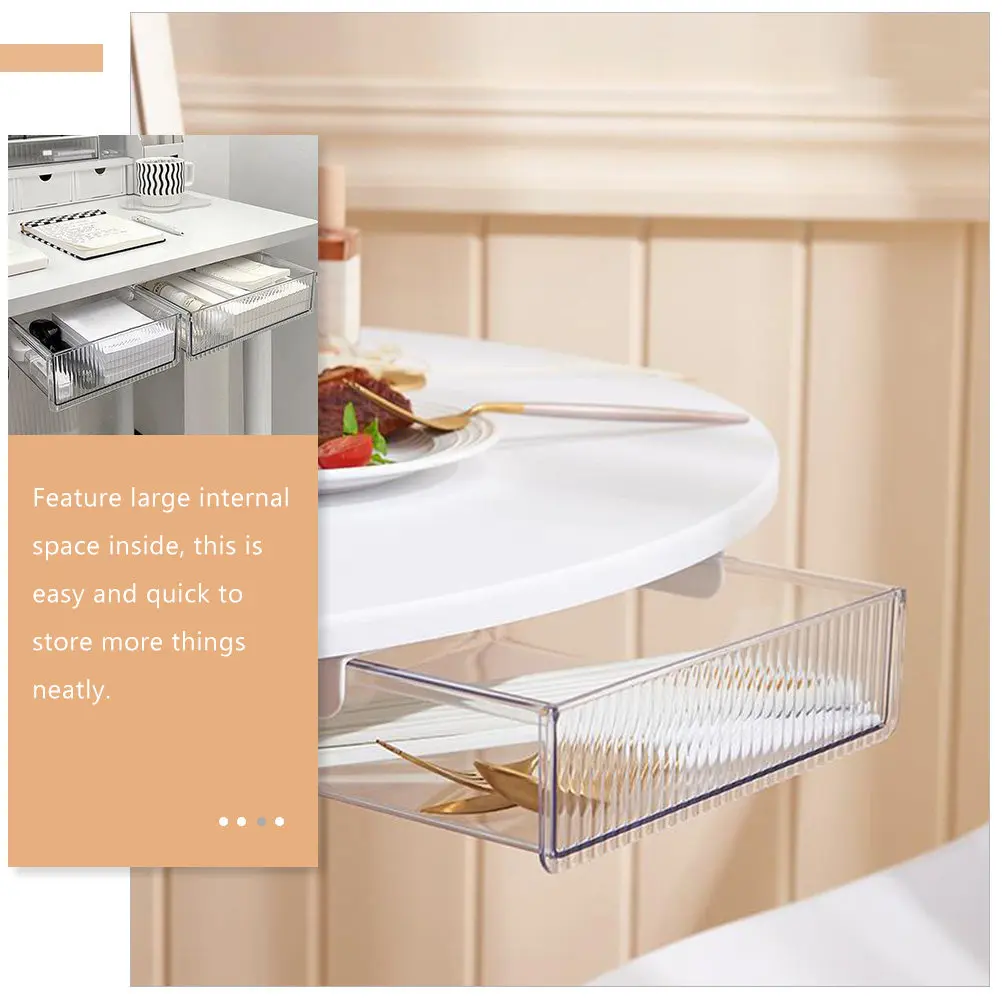 Hidden Slide Out Under Desk Drawer Organizer Box Sturdy Desktop Space Saving Storage Solution for Study Room Dressing Room Home
Hidden Slide Out Under Desk Drawer Organizer Box Sturdy Desktop Space Saving Storage Solution for Study Room Dressing Room Home