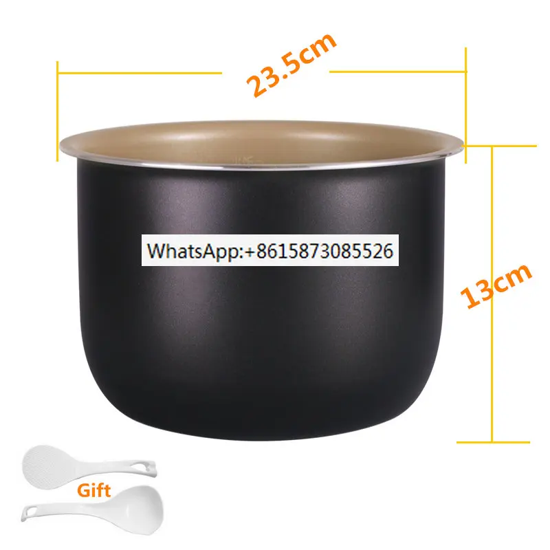Rice Cooker Inner Pot Replacement HD3055 HD3035 HD3165 HD3166 HD3062 Rice Cooker parts Replacement
Rice Cooker Inner Pot Replacement HD3055 HD3035 HD3165 HD3166 HD3062 Rice Cooker parts Replacement