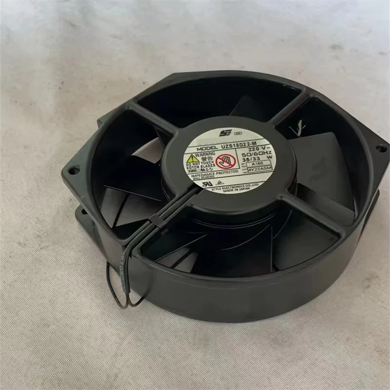 Original UZS15D23-M 172x150x38mm 17cm AC 220V 35/33W 2 Wires Dual Ball Bearing Industrial Axial Cooling Fan
Original UZS15D23-M 172x150x38mm 17cm AC 220V 35/33W 2 Wires Dual Ball Bearing Industrial Axial Cooling Fan