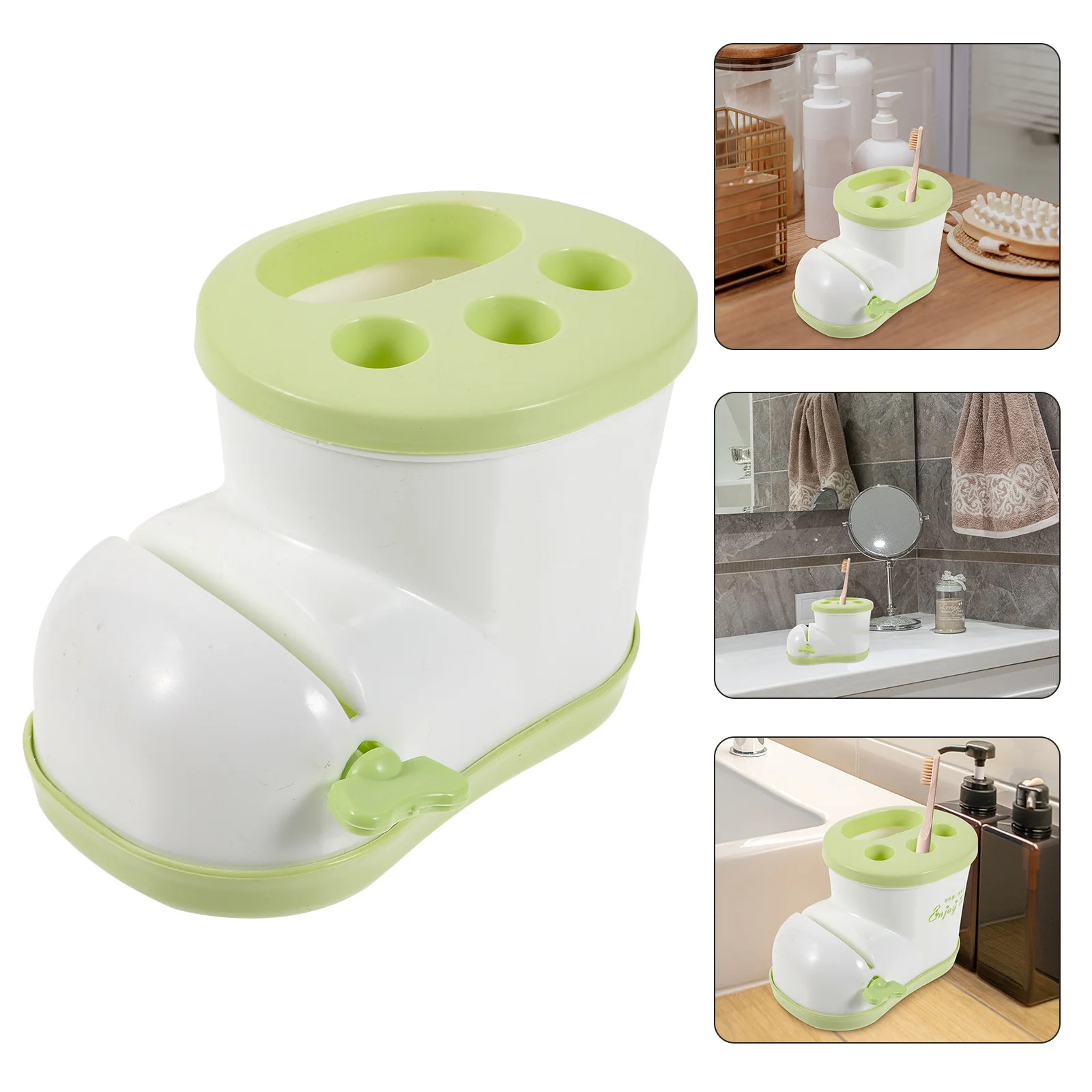 Plastic Toothbrush Holder Boot Shape Durable Bathroom Toothpaste Squeezer Toothbrush Organizer Storage Stand Tooth Brush Holder
Plastic Toothbrush Holder Boot Shape Durable Bathroom Toothpaste Squeezer Toothbrush Organizer Storage Stand Tooth Brush Holder