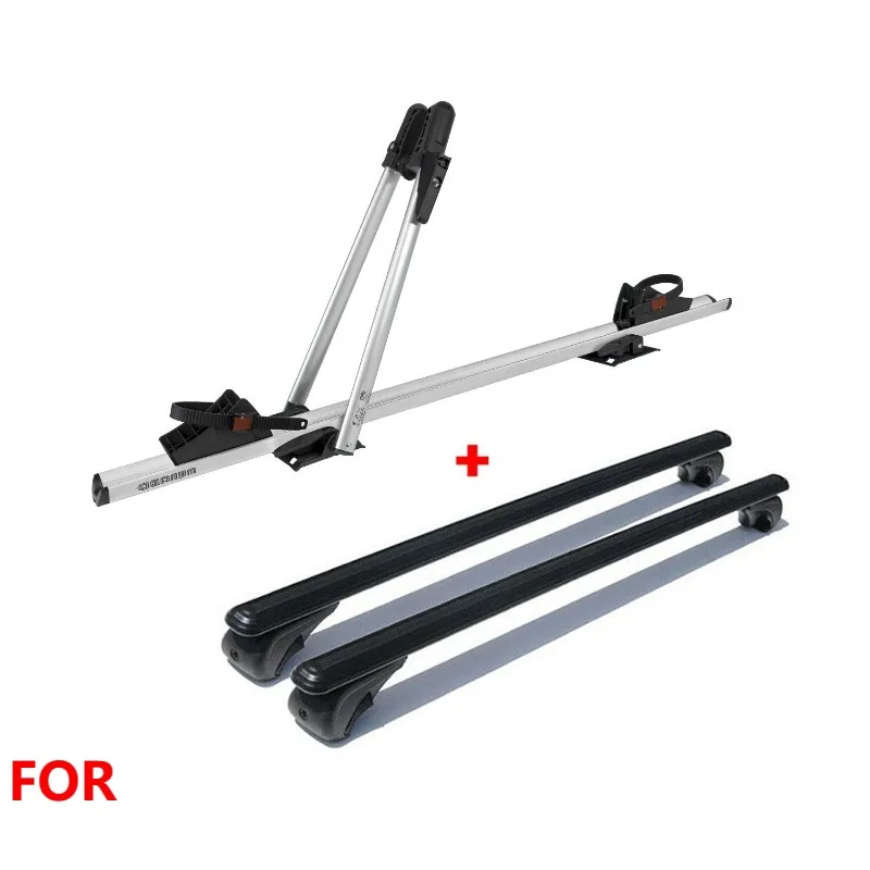 For Toyota RAV4 Bike Carrier Roof Rack Cross Bars 50" Black Aluminum Luggage Set
For Toyota RAV4 Bike Carrier Roof Rack Cross Bars 50" Black Aluminum Luggage Set