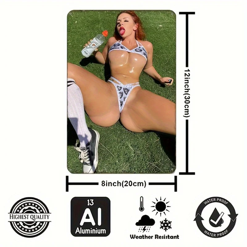 Hot Woman Metal Art Poster, 8x12 Inch Aluminum Sign for Home Decor, Kitchen, Garden, Bedroom, Pubs, Bathroom, Party
Hot Woman Metal Art Poster, 8x12 Inch Aluminum Sign for Home Decor, Kitchen, Garden, Bedroom, Pubs, Bathroom, Party