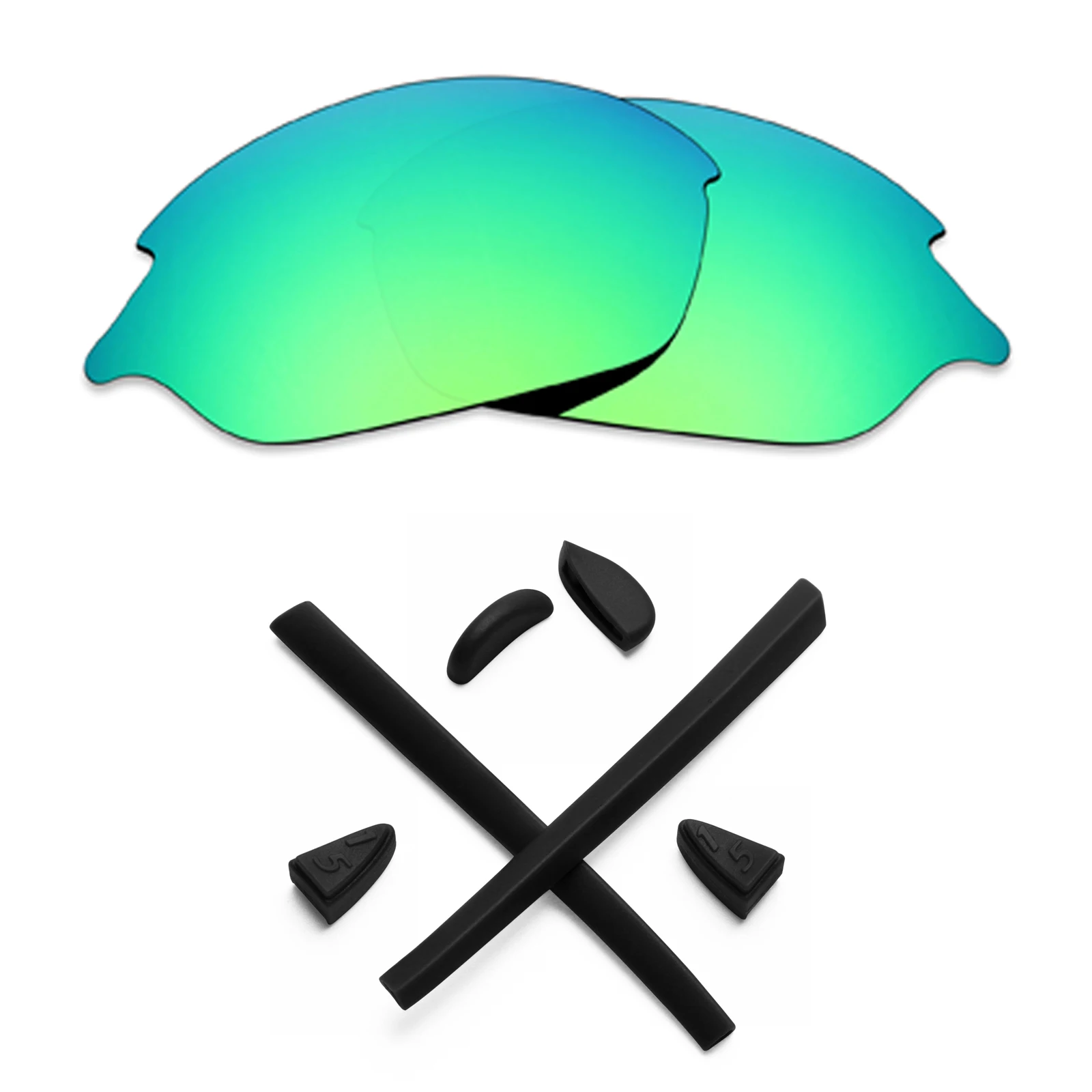ezoptix123 Polarized Lenses and Rubber Kit Replacement for Oakley Romeo 2 Sunglasses
ezoptix123 Polarized Lenses and Rubber Kit Replacement for Oakley Romeo 2 Sunglasses