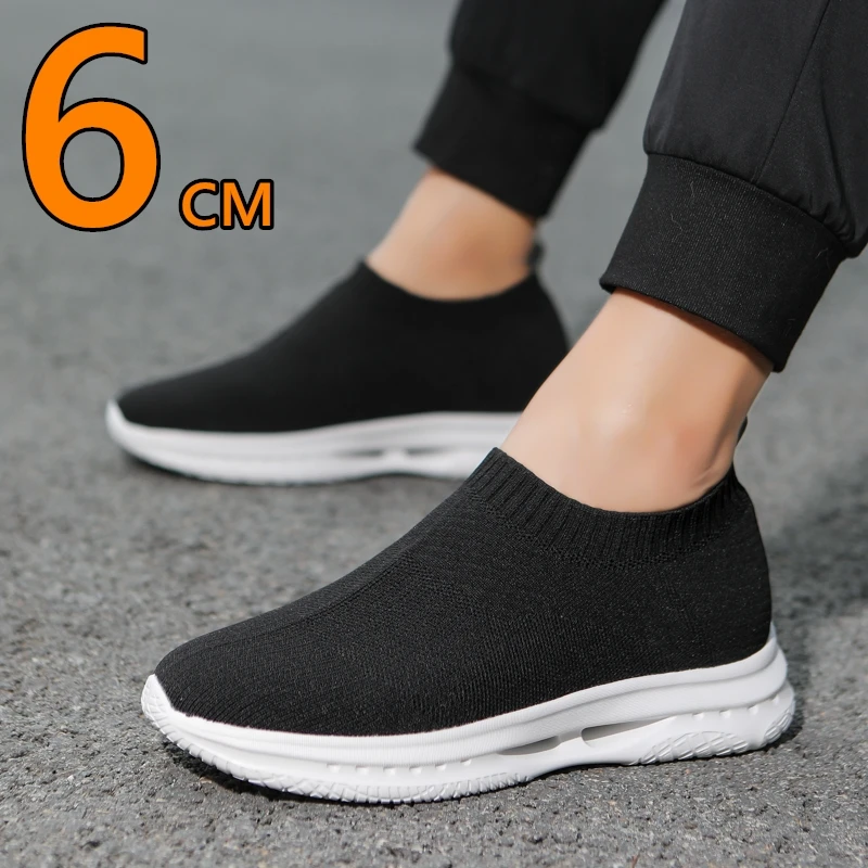 Унисекс, увеличивающие рост, 6 см, без шнурков, повседневные кроссовки, мягкие, удобные, дышащие, легкие, спортивные для мужчин и женщин, на каждый день
Унисекс, увеличивающие рост, 6 см, без шнурков, повседневные кроссовки, мягкие, удобные, дышащие, легкие, спортивные для мужчин и женщин, на каждый день