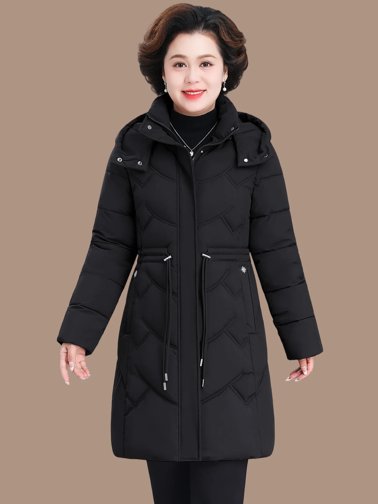 Женская зимняя хлопковая куртка с капюшоном, теплая, ветрозащитная, средней длины, повседневная, утолщенная, на молнии, однотонная
Женская зимняя хлопковая куртка с капюшоном, теплая, ветрозащитная, средней длины, повседневная, утолщенная, на молнии, однотонная