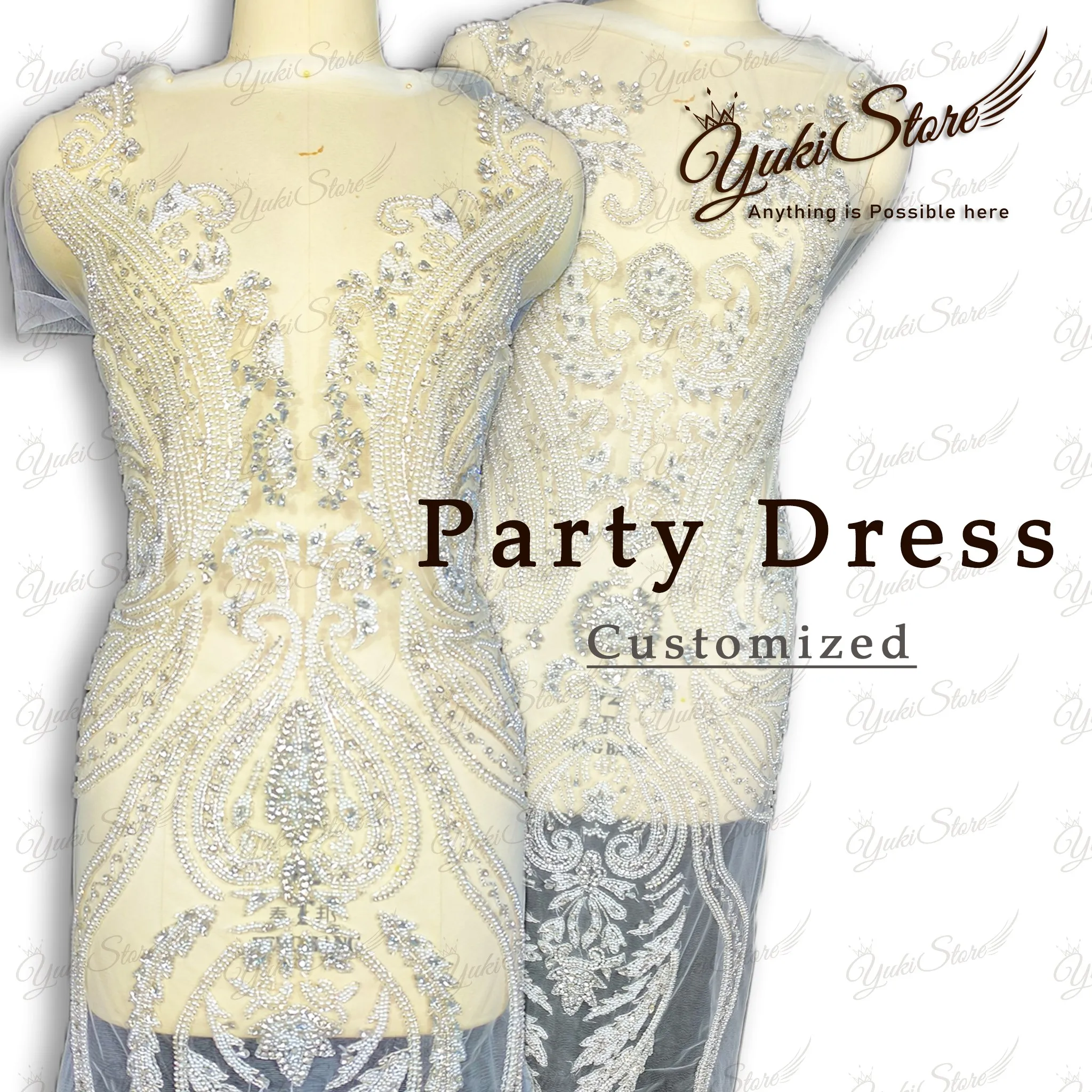 Роскошные вышитые жемчужные и стразовые аппликации для женских платьев, свадебных и вечерних нарядов ручной работы JY064
Роскошные вышитые жемчужные и стразовые аппликации для женских платьев, свадебных и вечерних нарядов ручной работы JY064