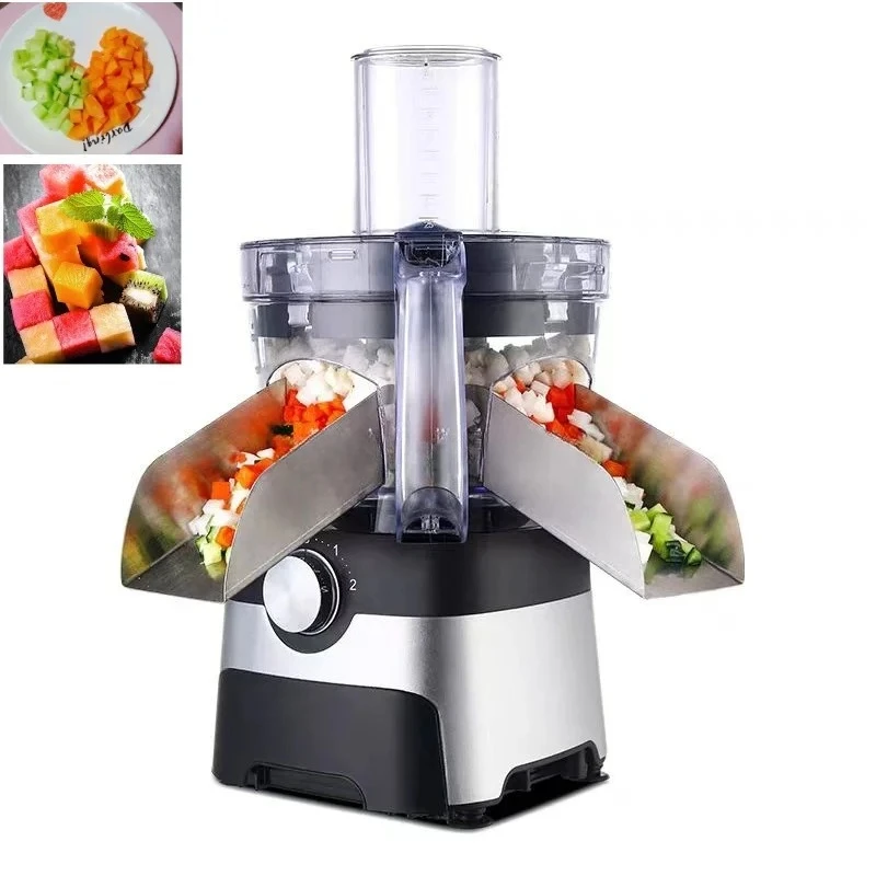 Commercial Multifunctional Vegetable Slicer, Small Fruit Slicer, Radish and Potato Electric Slicer, Shredded
Commercial Multifunctional Vegetable Slicer, Small Fruit Slicer, Radish and Potato Electric Slicer, Shredded