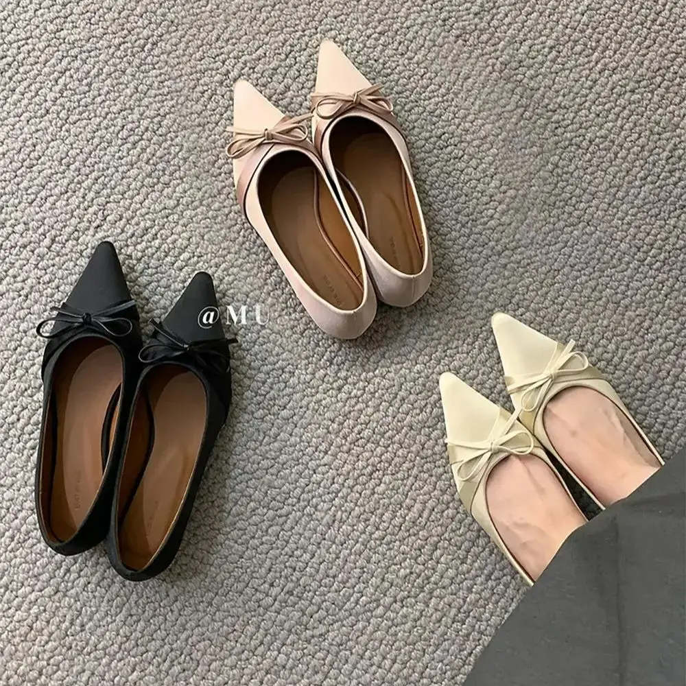Bailamos Spring New Women Flats Fashion Pointed Toe Shallow Slip On Dress Shoes Low Heel Single Shoes Ballet Shoes Mujer
Bailamos Spring New Women Flats Fashion Pointed Toe Shallow Slip On Dress Shoes Low Heel Single Shoes Ballet Shoes Mujer