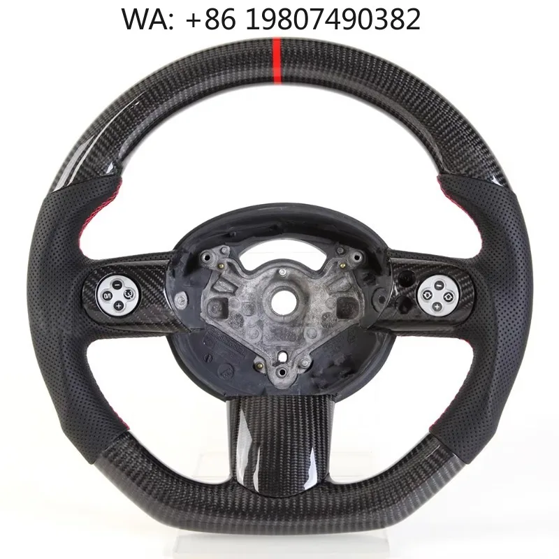 Flat Bottom Carbon Fiber Racing Steering Wheel Sport Custom Fit For Mini Compact Auto Interior Refit Part
Flat Bottom Carbon Fiber Racing Steering Wheel Sport Custom Fit For Mini Compact Auto Interior Refit Part