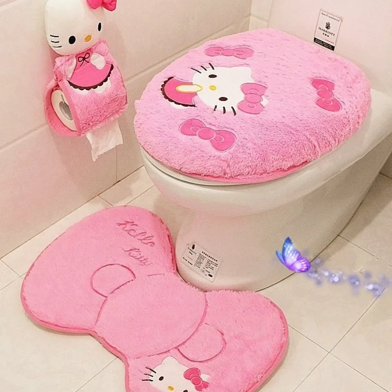 Sanrio аниме Hello Kitty подушка на сиденье для унитаза милый коврик для сиденья, мягкий удобный коврик для ног, подарок для ванной комнаты
Sanrio аниме Hello Kitty подушка на сиденье для унитаза милый коврик для сиденья, мягкий удобный коврик для ног, подарок для ванной комнаты