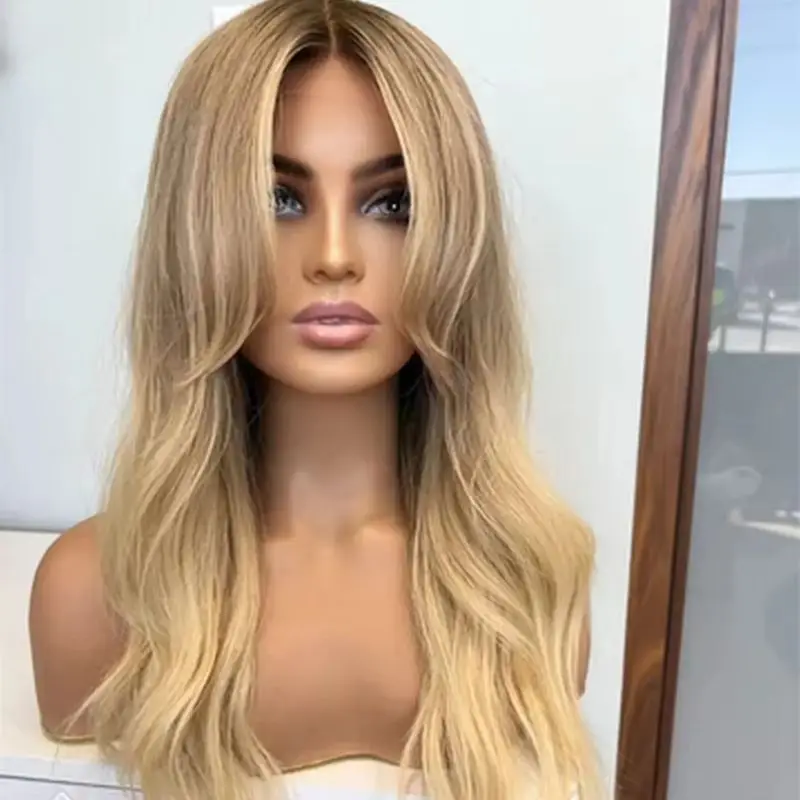 Free Part Ombre Golden Blonde Streaks Synthetic Lace Front Wig Preplucked Hairline Natural Wave High Heat Resistant Fiber Hair
Free Part Ombre Golden Blonde Streaks Synthetic Lace Front Wig Preplucked Hairline Natural Wave High Heat Resistant Fiber Hair