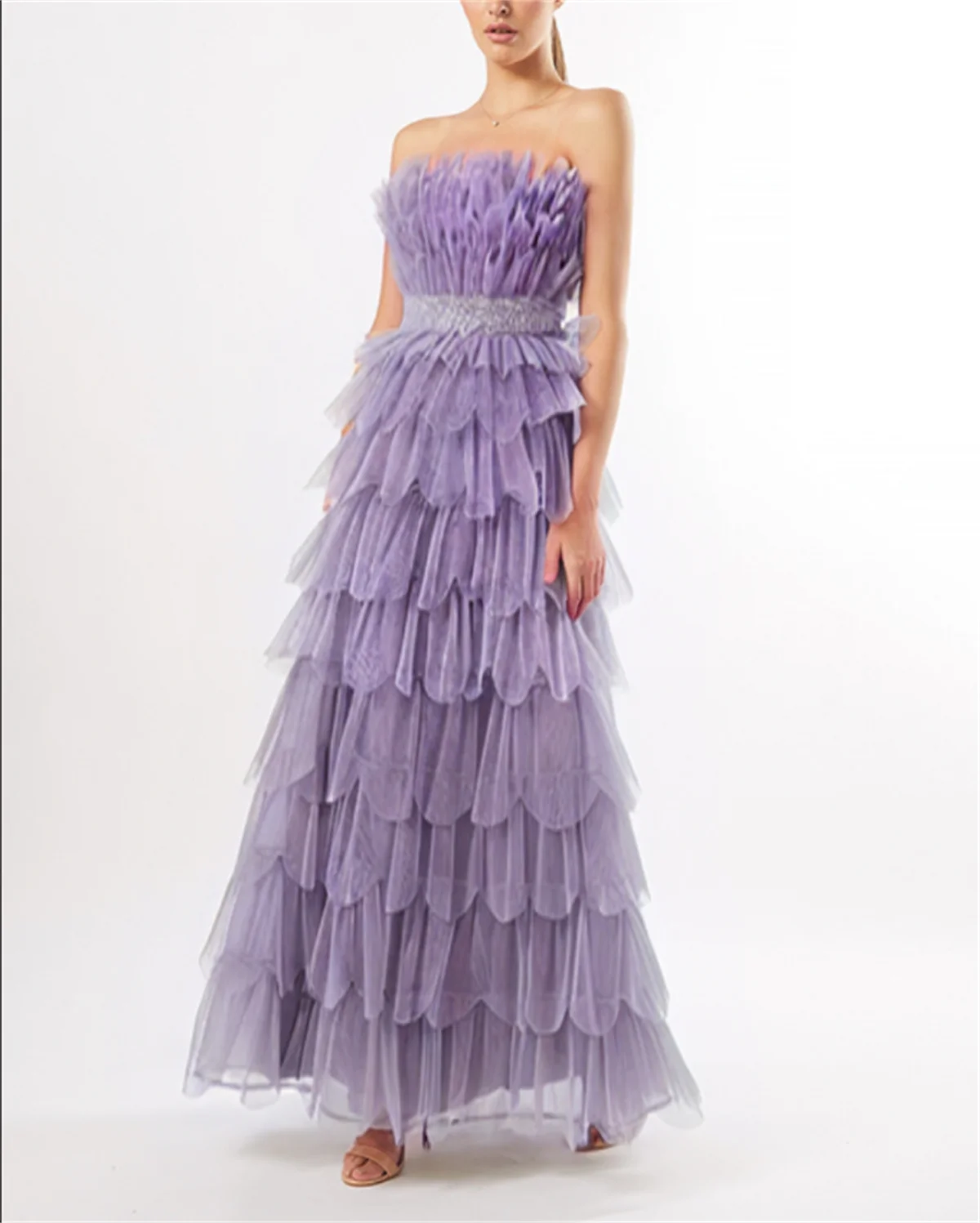 2024 New Elegant Evening Dress Purple Sleeveless Prom Dress Tulle Puffy Long Dress Party Custom Make Hot Sale Vestidos De Fiest
2024 New Elegant Evening Dress Purple Sleeveless Prom Dress Tulle Puffy Long Dress Party Custom Make Hot Sale Vestidos De Fiest