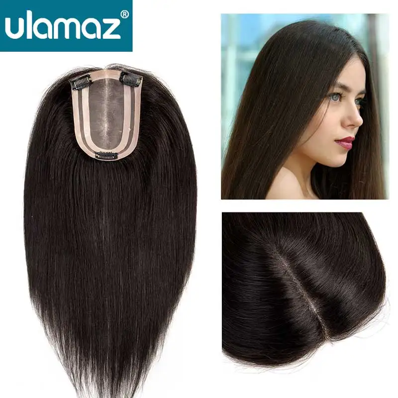 Mono Hair Topper Human Hair 3 Hair Clips Real Natural Hair Wig Straight Women Hairpiece Breathable Hair Topper For Women Wigs
Mono Hair Topper Human Hair 3 Hair Clips Real Natural Hair Wig Straight Women Hairpiece Breathable Hair Topper For Women Wigs
