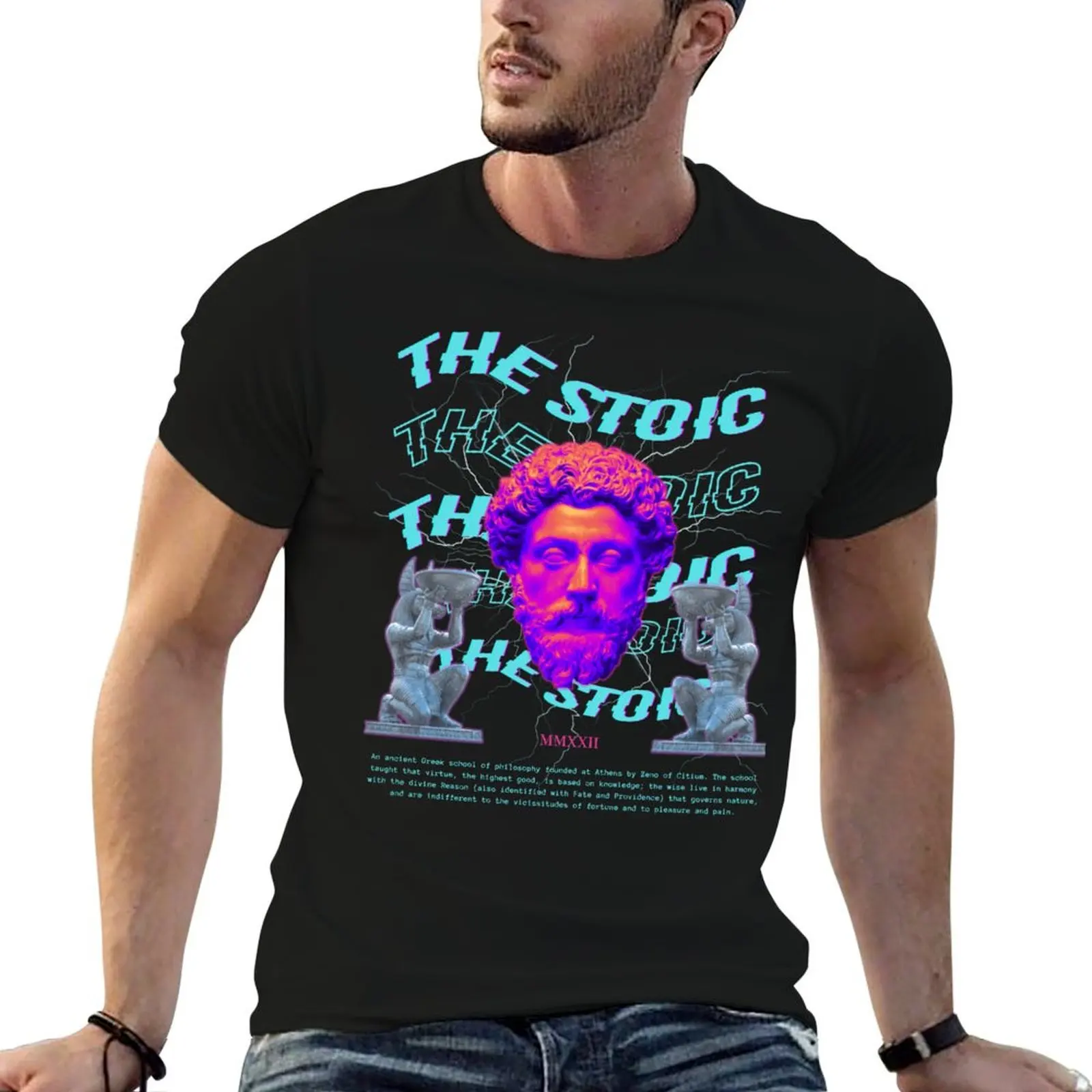 The Stoic Marcus Aurelius Ancient Roman Statue Streetwear T-Shirt funny t shirts man t shirt custom print T-Shirt
The Stoic Marcus Aurelius Ancient Roman Statue Streetwear T-Shirt funny t shirts man t shirt custom print T-Shirt