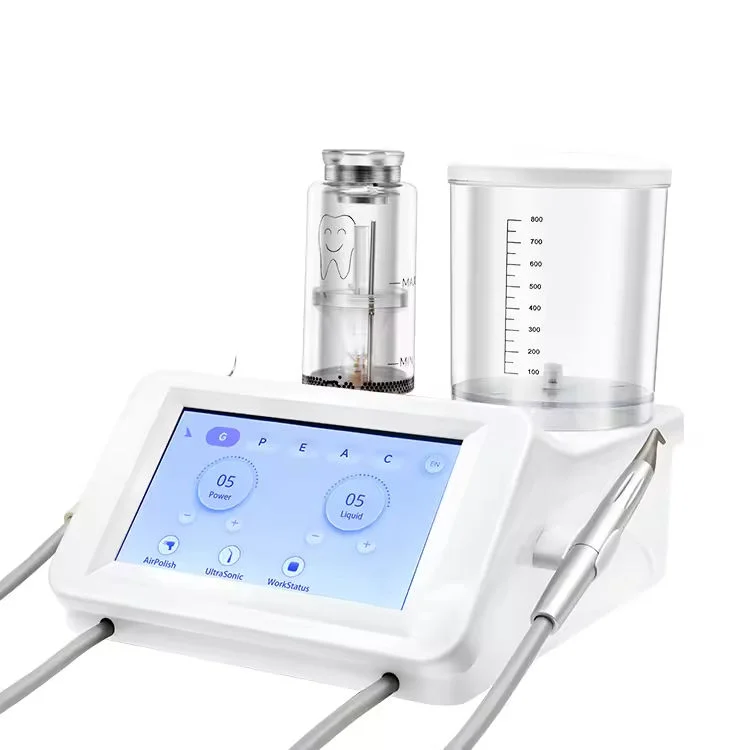 2-in-1 Electric Dental Ultrasonic Device Air Prophy Scaler & Air Polisher for Periodontal Endo Treatment
2-in-1 Electric Dental Ultrasonic Device Air Prophy Scaler & Air Polisher for Periodontal Endo Treatment