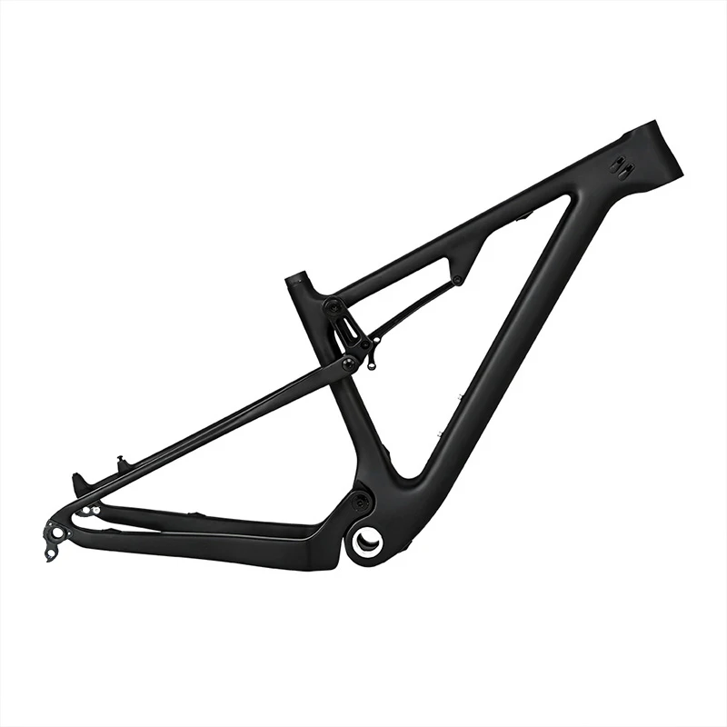 Hot Sale OEM 17 19 Inch Carbon Fiber Mountain Bike Frame Full Suspension 27.5 29er MTB Frameset
Hot Sale OEM 17 19 Inch Carbon Fiber Mountain Bike Frame Full Suspension 27.5 29er MTB Frameset
