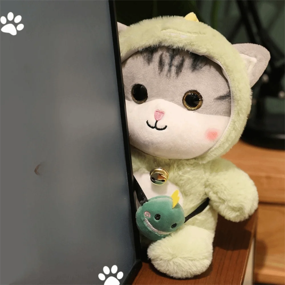 Cartoon Soft Material Bell Feature Beautiful Design Cat Kawaii Design Stuffed Animal Room Decor
Cartoon Soft Material Bell Feature Beautiful Design Cat Kawaii Design Stuffed Animal Room Decor