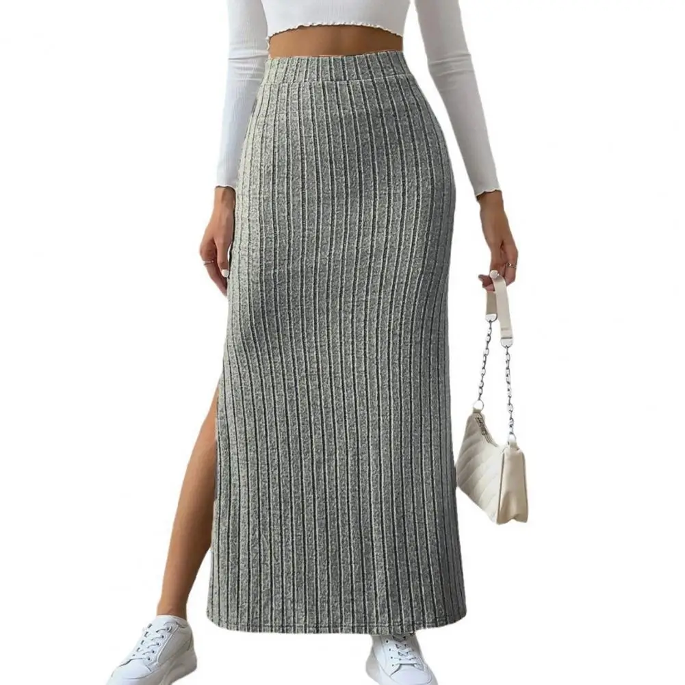 Sexy Slim Side Slit Long Skirts Women Autumn Winter Warm Cozy Trendy Casual Harajuku Korean Elastic Waist A-Line Knitted Skirt
Sexy Slim Side Slit Long Skirts Women Autumn Winter Warm Cozy Trendy Casual Harajuku Korean Elastic Waist A-Line Knitted Skirt