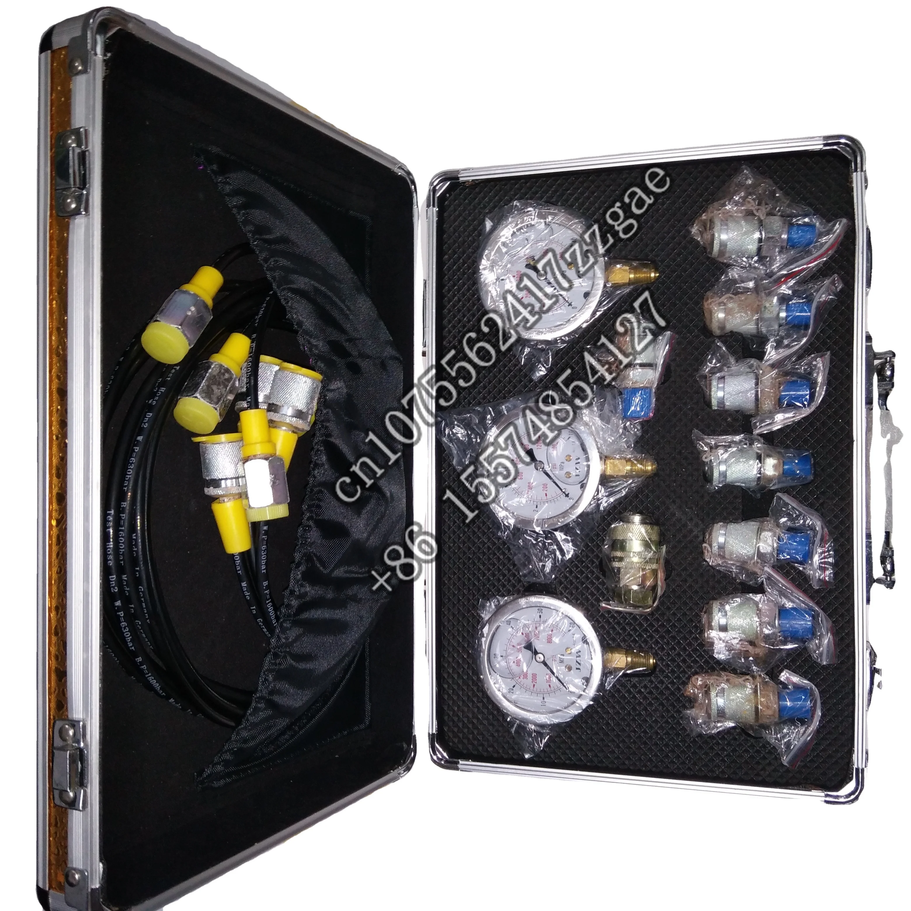 Excavator Fuel Hydraulic Pressure Gauge, Pressure Gas Pressure Portable Test Kit
Excavator Fuel Hydraulic Pressure Gauge, Pressure Gas Pressure Portable Test Kit