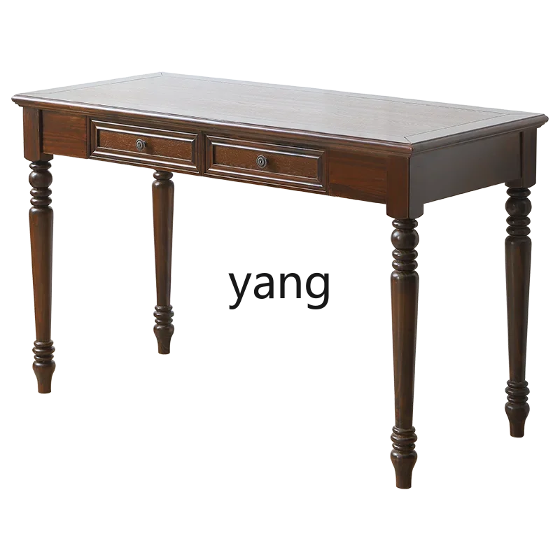 LTT all solid wood simple desk modern light luxury apartment home writing desk
LTT all solid wood simple desk modern light luxury apartment home writing desk