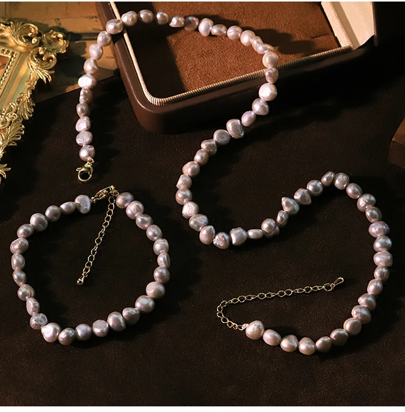 Модный оригинальный дизайн, цветной комплект украшений из натурального жемчуга для женщин: французское колье на ключицы и браслет, нишевый элитный аксессуар
Модный оригинальный дизайн, цветной комплект украшений из натурального жемчуга для женщин: французское колье на ключицы и браслет, нишевый элитный аксессуар