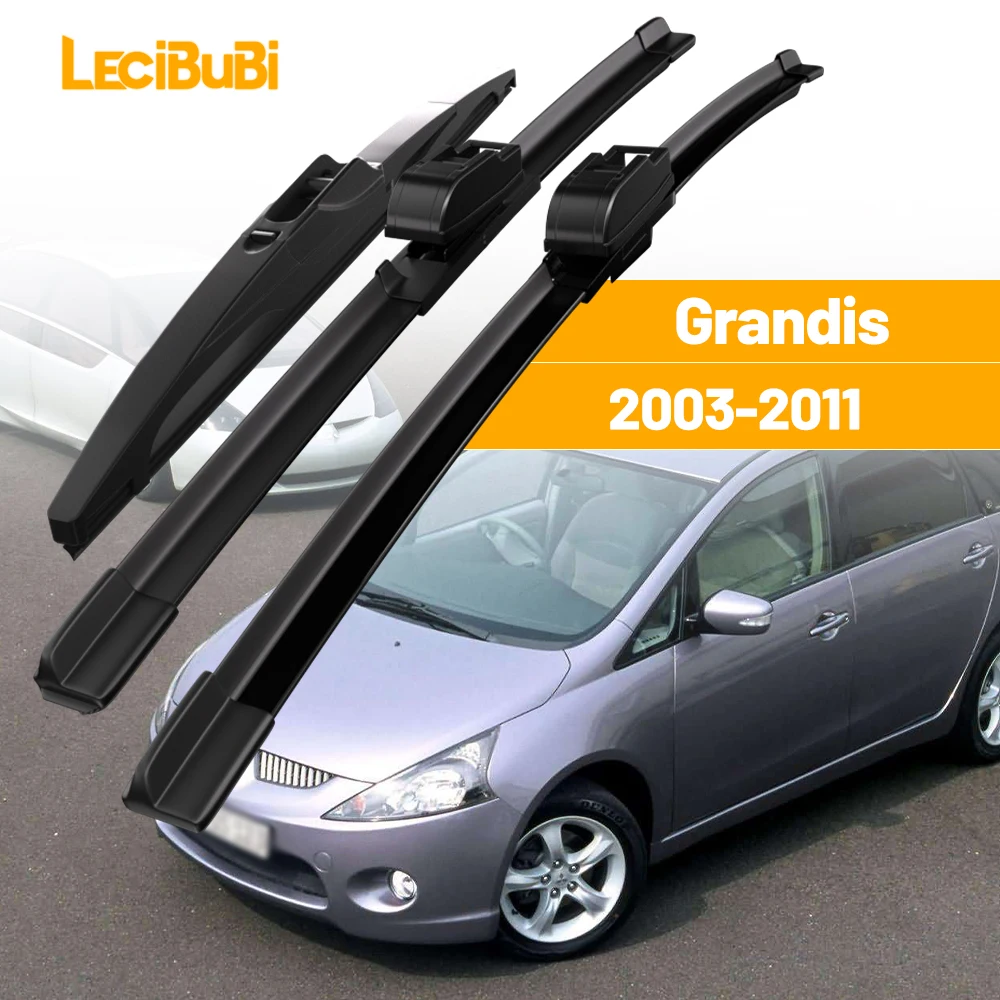 For Mitsubishi Grandis 2003-2011 1set Front & Rear Windshield Wiper Blades Windscreen Wipers 2004 2005 2006 2007 Accessories
For Mitsubishi Grandis 2003-2011 1set Front & Rear Windshield Wiper Blades Windscreen Wipers 2004 2005 2006 2007 Accessories