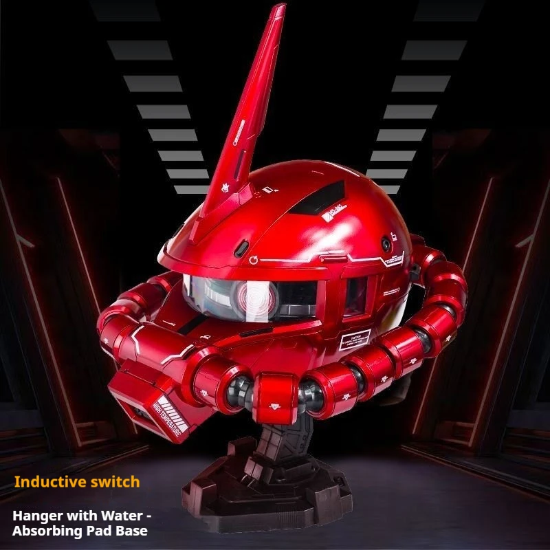 Zaku Wearable Helmet Cosplay Replica with Water Slide Decal Base and USB Charging Cable, Trendy Anime Collectible Model Toy
Zaku Wearable Helmet Cosplay Replica with Water Slide Decal Base and USB Charging Cable, Trendy Anime Collectible Model Toy