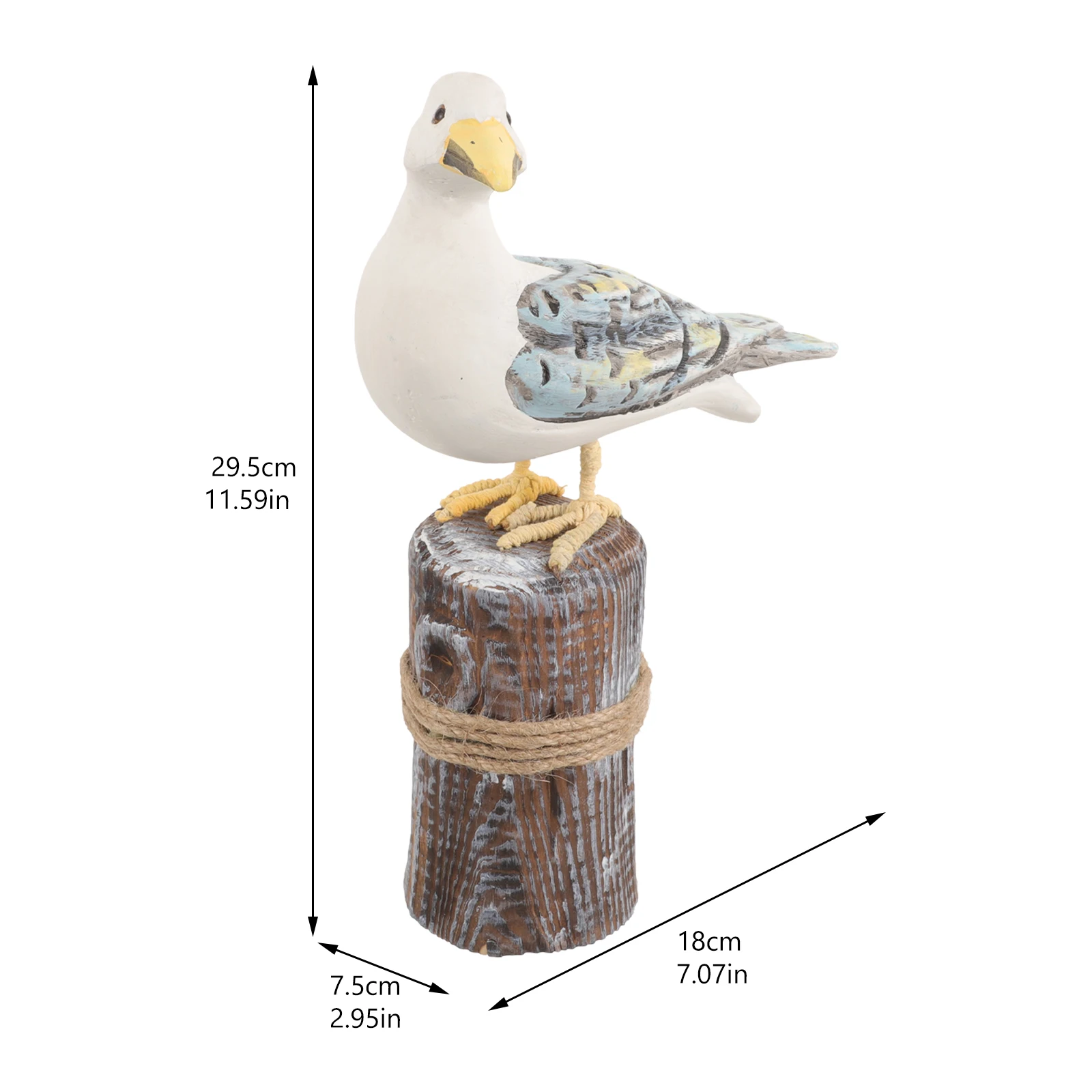 2 Pcs Seabird Ornament Lovely Wooden Bird Shape Home Decor Figurine Desk Accessory Eco Material Craftsmanship Artistic Design
2 Pcs Seabird Ornament Lovely Wooden Bird Shape Home Decor Figurine Desk Accessory Eco Material Craftsmanship Artistic Design