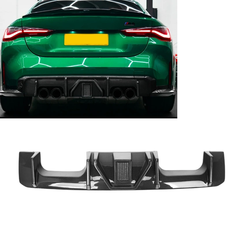 G80 G82 M3 M4 Dry Carbon Fiber Rear Bumper Diffuser With Light For BMW G80 M3 G82 G83 M4 2021+ G80 G82 Diffuser
G80 G82 M3 M4 Dry Carbon Fiber Rear Bumper Diffuser With Light For BMW G80 M3 G82 G83 M4 2021+ G80 G82 Diffuser