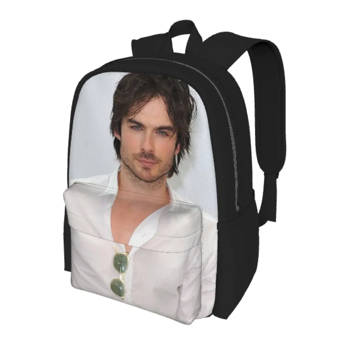 Soft Ian Somerhalder Damon Salvatore Student Backpack School Bag Hiking Travel Daypack for Men Women Bookbag Shoulder Bags
Soft Ian Somerhalder Damon Salvatore Student Backpack School Bag Hiking Travel Daypack for Men Women Bookbag Shoulder Bags