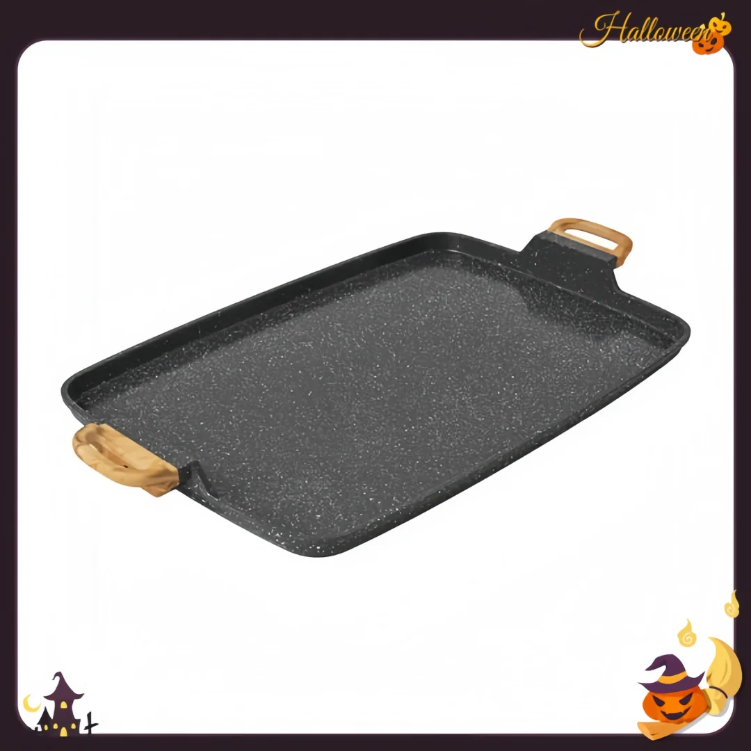 The Pioneer Woman Prairie Signature Cast Aluminum Double Griddle, Charcoal Speckle
The Pioneer Woman Prairie Signature Cast Aluminum Double Griddle, Charcoal Speckle