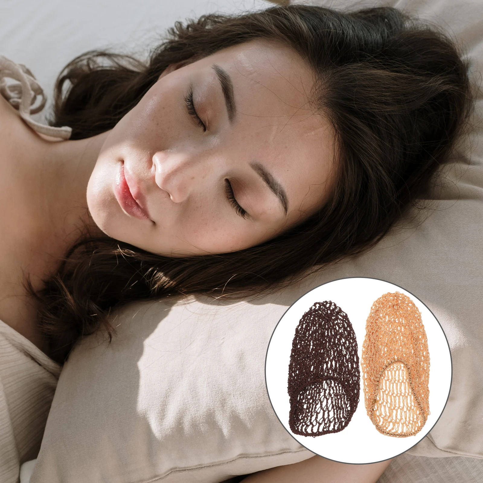 2Pcs Mesh Hair Accessories for Women Durable Long Lasting Protect Hair Neat Sleep Comfortable
2Pcs Mesh Hair Accessories for Women Durable Long Lasting Protect Hair Neat Sleep Comfortable