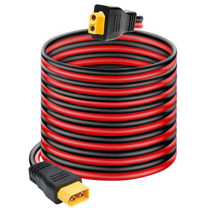 6m 3m 1.5m 12AWG XT60 Male to XT60 Female Charging Cable for ALLPOWERS R600 R1500 R2500 Ecoflow River Delta etc. Solar Generator
6m 3m 1.5m 12AWG XT60 Male to XT60 Female Charging Cable for ALLPOWERS R600 R1500 R2500 Ecoflow River Delta etc. Solar Generator