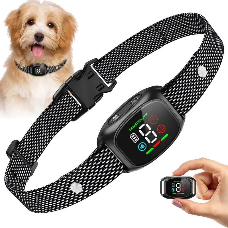 Dog Barking Collar Dog Bark Collar For Large Medium Doggy Adjustable Training Device Waterproof Pet Supplies For Puppy Indoor &
Dog Barking Collar Dog Bark Collar For Large Medium Doggy Adjustable Training Device Waterproof Pet Supplies For Puppy Indoor &