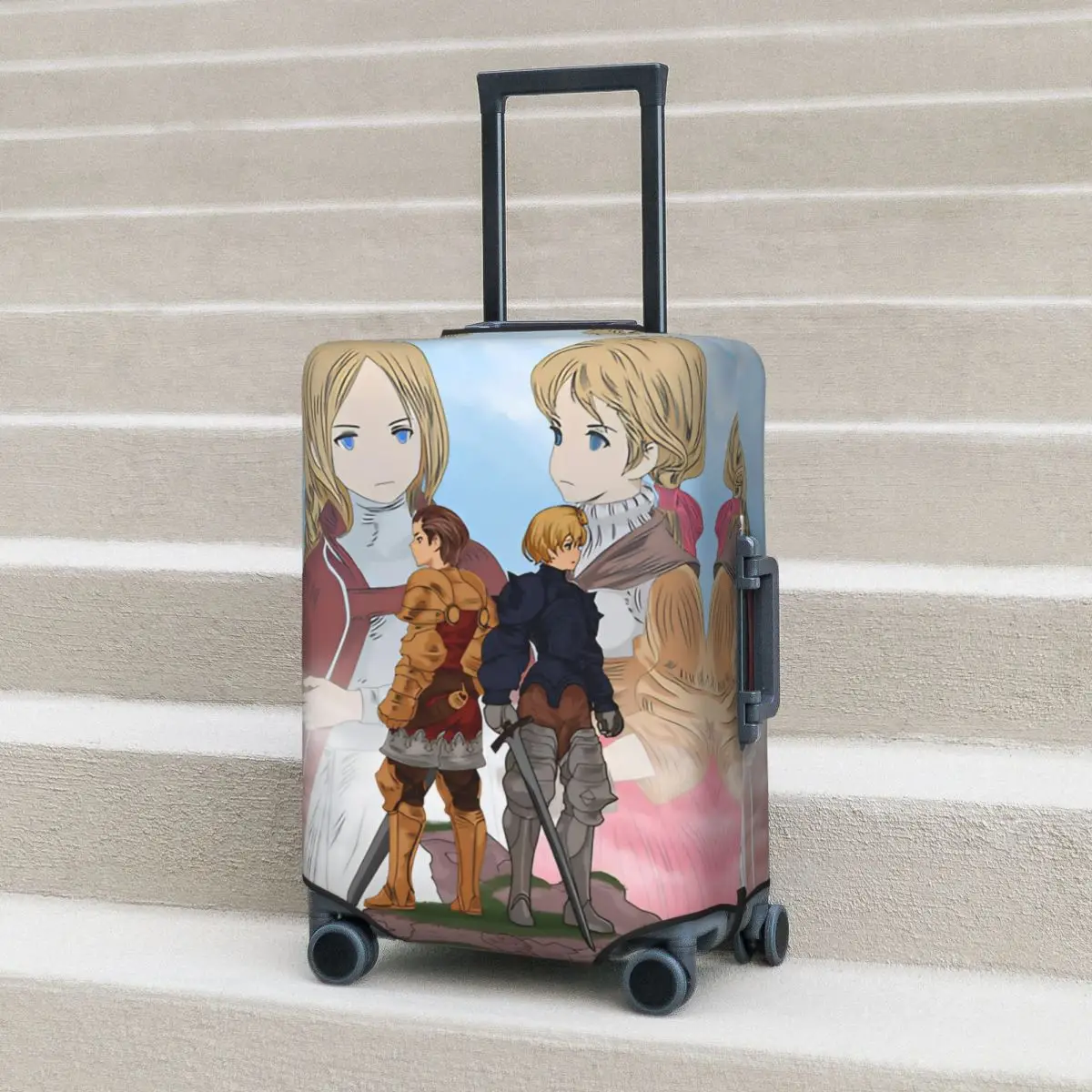 Final Fantasy Tactics Suitcase Cover Business Protector Vacation Elastic Luggage Case
Final Fantasy Tactics Suitcase Cover Business Protector Vacation Elastic Luggage Case