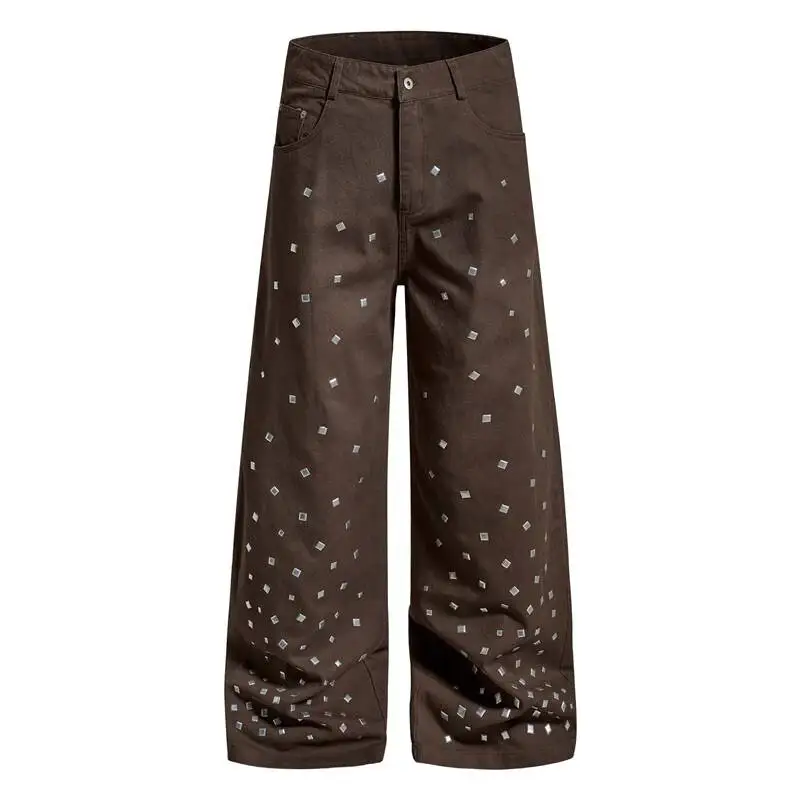 Trendy High Street Heat-melting Shiny Men's Cargo Pants Unisex Loose Wide-Leg Straight Casual Long Pants 9X9CQO
Trendy High Street Heat-melting Shiny Men's Cargo Pants Unisex Loose Wide-Leg Straight Casual Long Pants 9X9CQO