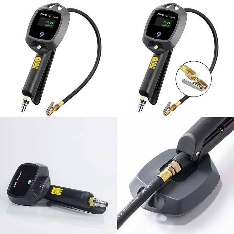 High-precision LED tire pressure gauge with backlight Automotive automatic barometer
High-precision LED tire pressure gauge with backlight Automotive automatic barometer