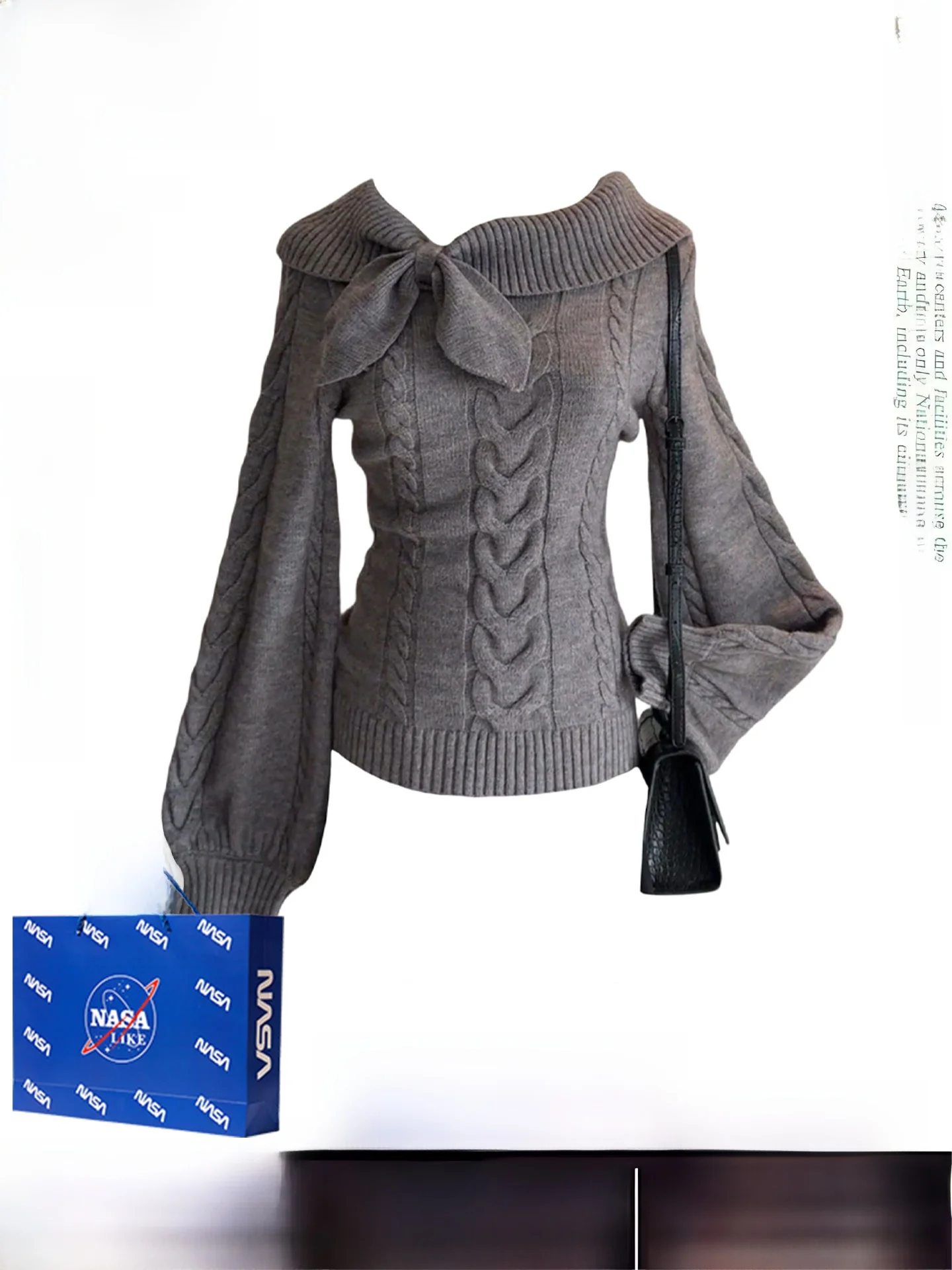 Korean Sle Knitted Sweater Women's Slim Fit Autumn Winter New Design Rabbit Ear Knot Waist Cinched Top Warmth Emitting Long...
Korean Sle Knitted Sweater Women's Slim Fit Autumn Winter New Design Rabbit Ear Knot Waist Cinched Top Warmth Emitting Long...