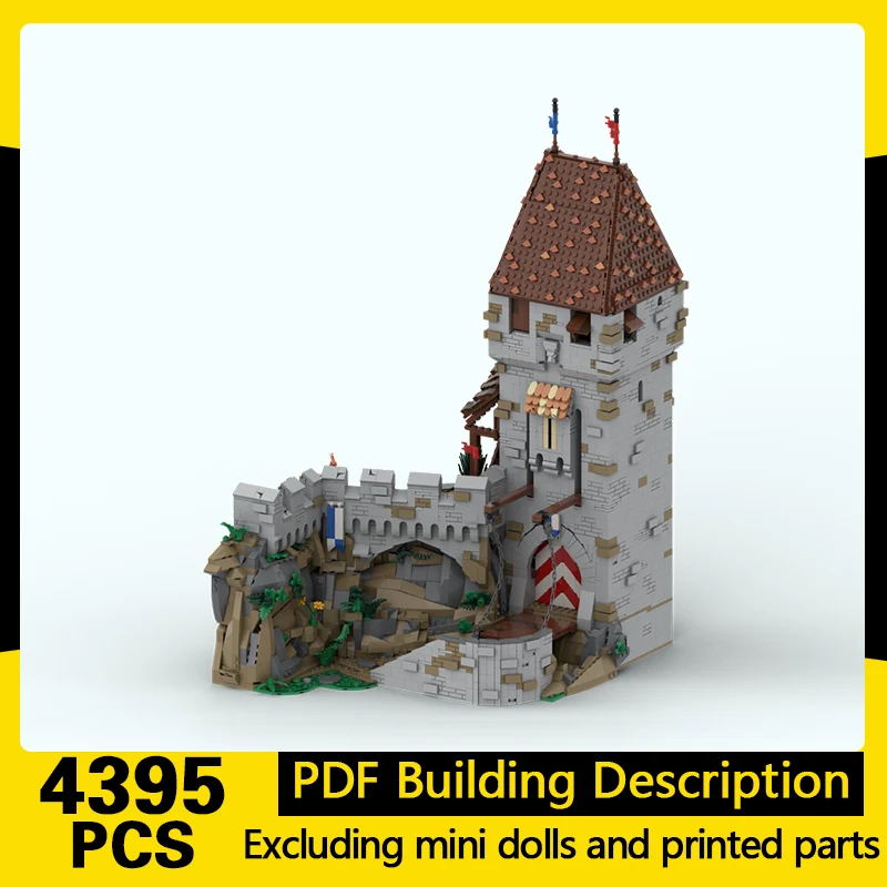 Medieval Castle Model MOC Building Bricks Main Gate And Tower Modular Technology Gifts Holiday Assemble Children Toys Suit
Medieval Castle Model MOC Building Bricks Main Gate And Tower Modular Technology Gifts Holiday Assemble Children Toys Suit