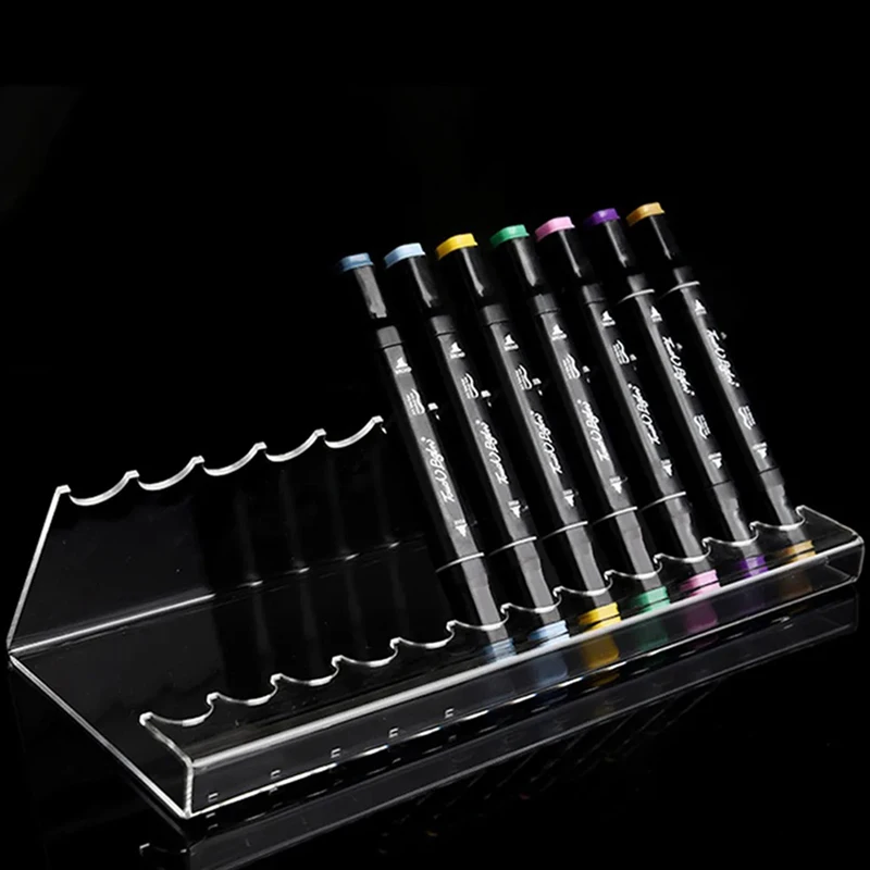 Multi-Slot Acrylic Transparent Marker Pen Display Stand Versatile Eyebrow Pencils Brushes Shelf Storage Organization
Multi-Slot Acrylic Transparent Marker Pen Display Stand Versatile Eyebrow Pencils Brushes Shelf Storage Organization