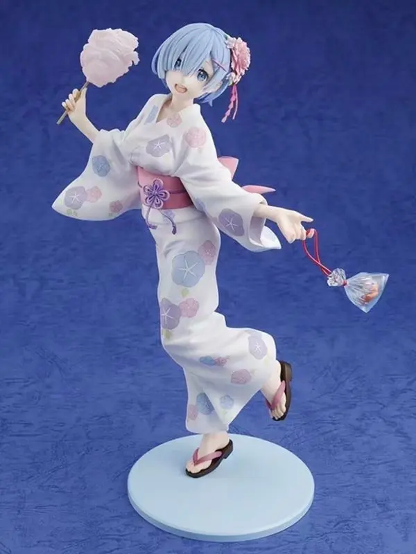 23cm Re:Zero − Starting Life In Another World - Rem In Yukata (Summer Kimono) Anime Figure Model Statue Collection Desktop Toys
23cm Re:Zero − Starting Life In Another World - Rem In Yukata (Summer Kimono) Anime Figure Model Statue Collection Desktop Toys