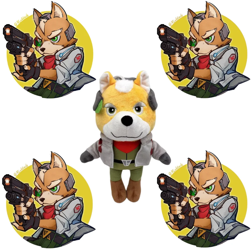 Game Star Fox PLush Toys Anime Fox McCloud Peppy Hare Animal Peluche Doll Soft Stuffed Children Birthday Fan Peripheral Product
Game Star Fox PLush Toys Anime Fox McCloud Peppy Hare Animal Peluche Doll Soft Stuffed Children Birthday Fan Peripheral Product