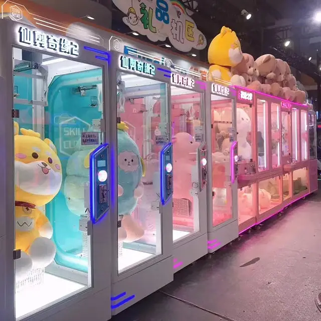 Coin Operated Arcade Pink Date Cut Your Prize Machine Claw Gift Game Machine Toy Vending Claw Machine
Coin Operated Arcade Pink Date Cut Your Prize Machine Claw Gift Game Machine Toy Vending Claw Machine