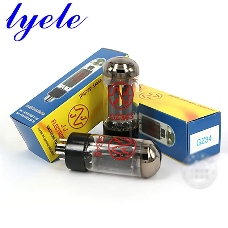 JJ GZ34 vacuum tube replacement 5AR4 tube original precise matching rectifier tube for sound amplifier Czech
JJ GZ34 vacuum tube replacement 5AR4 tube original precise matching rectifier tube for sound amplifier Czech