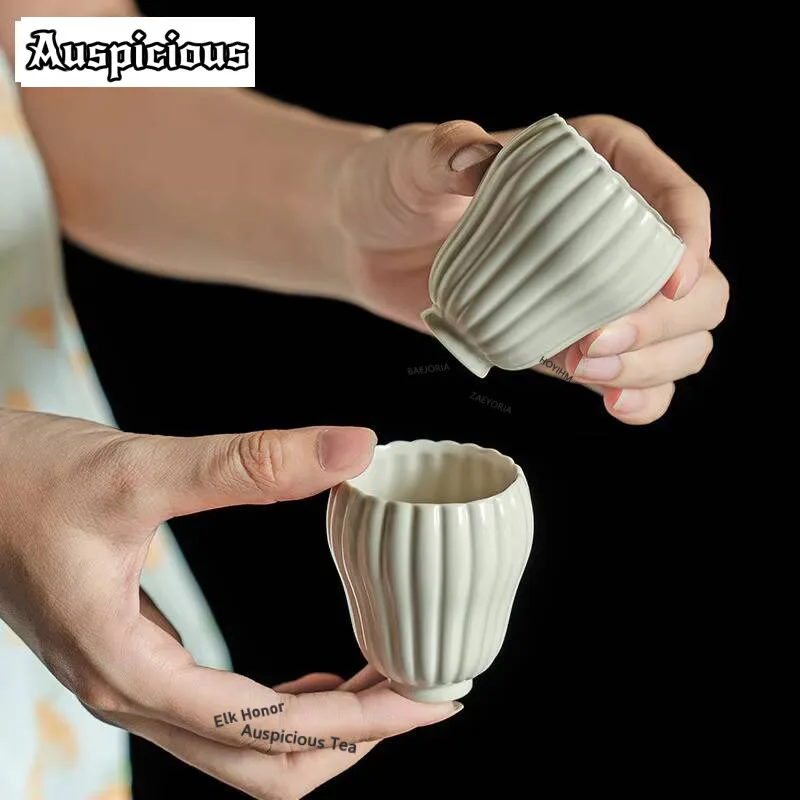 2pc/lot Grass Ash Ceramic Fingered Citron Teacup Tea Bowl Cute Cup Tea-tasting Meditation Cup Jianzhan Master Cups Cafes 60ml
2pc/lot Grass Ash Ceramic Fingered Citron Teacup Tea Bowl Cute Cup Tea-tasting Meditation Cup Jianzhan Master Cups Cafes 60ml