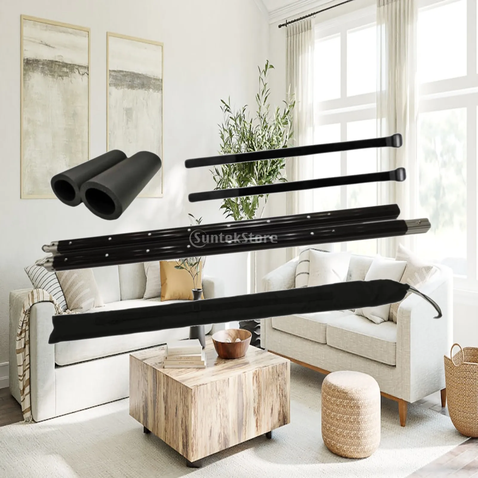 Car Awning Telescopic Crossbar Integrated Pull Guide System Versatile Camping Accessory Sturdy Extends 175‐310cm Lightweight
Car Awning Telescopic Crossbar Integrated Pull Guide System Versatile Camping Accessory Sturdy Extends 175‐310cm Lightweight