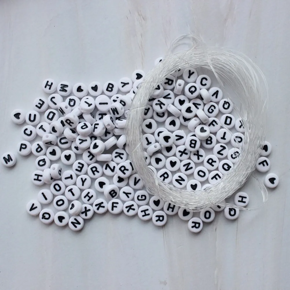 1200pcs A-Z Letter Set 7Mm Alphabet For Diy Jewelry Making Acrylic Plastic Beads Flat Round White Beads For Necklace Bracelet
1200pcs A-Z Letter Set 7Mm Alphabet For Diy Jewelry Making Acrylic Plastic Beads Flat Round White Beads For Necklace Bracelet