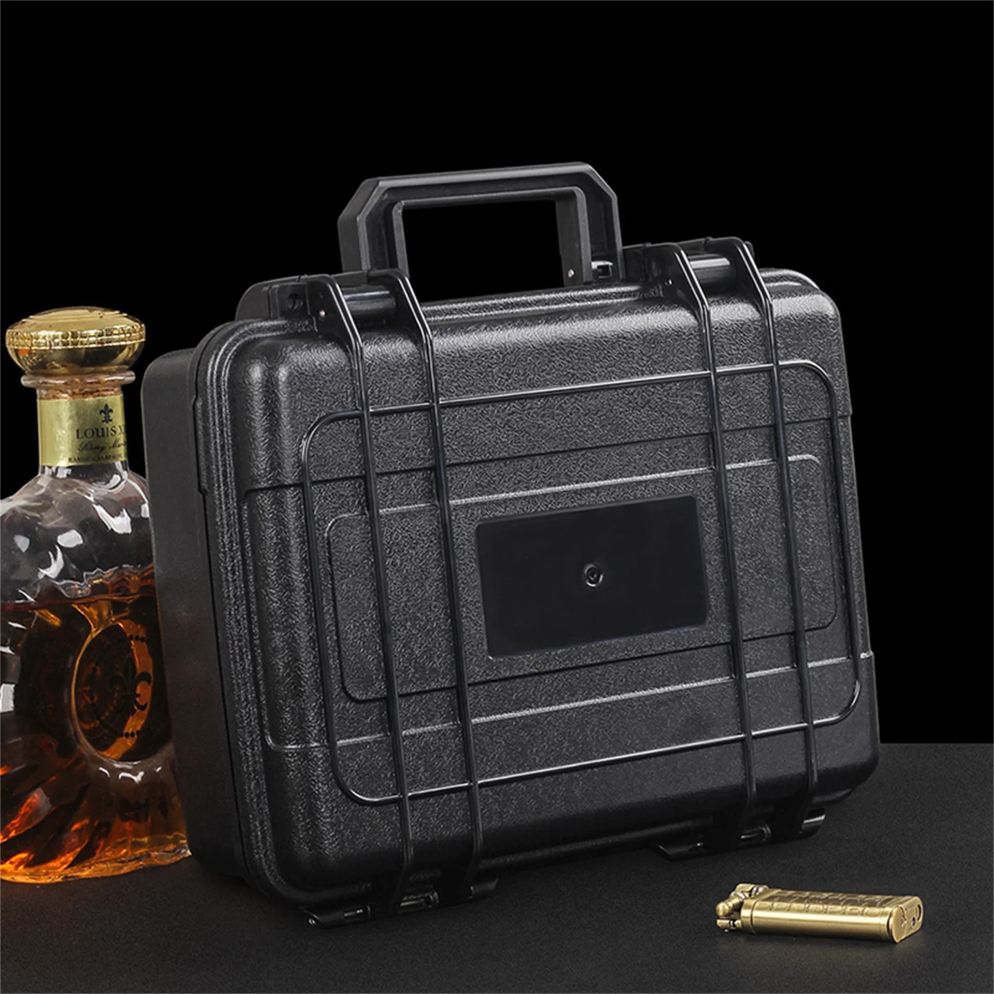 30 Unit Portable Cigar Humidor Box Special Use for Business Travel , ABS Sealed / Shockproof Sponge / Humidifier / Hygrometer
30 Unit Portable Cigar Humidor Box Special Use for Business Travel , ABS Sealed / Shockproof Sponge / Humidifier / Hygrometer