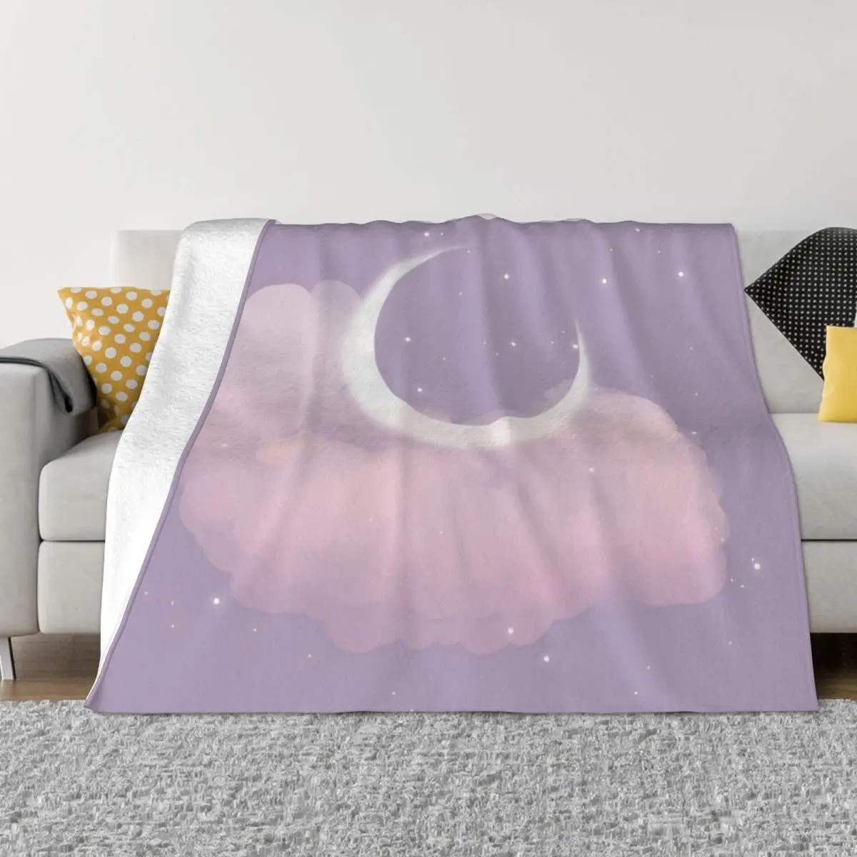 Purple Moon Quilt Blankets Couple Blankets Home And Decoration Throw Blanket
Purple Moon Quilt Blankets Couple Blankets Home And Decoration Throw Blanket